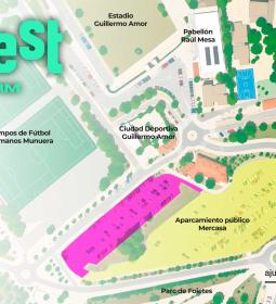 La actividad del Skyfest no afectará al parking de residentes de Mercasa ni a...