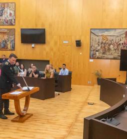 José Carlos Amorós toma posesión como comisario jefe de la Policía Local de B...