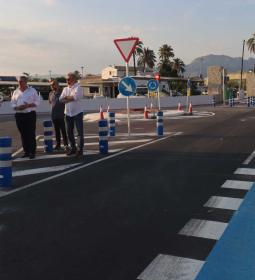 Benidorm reabre al tráfico rodado la avenida del Albir tras acabar las obras...