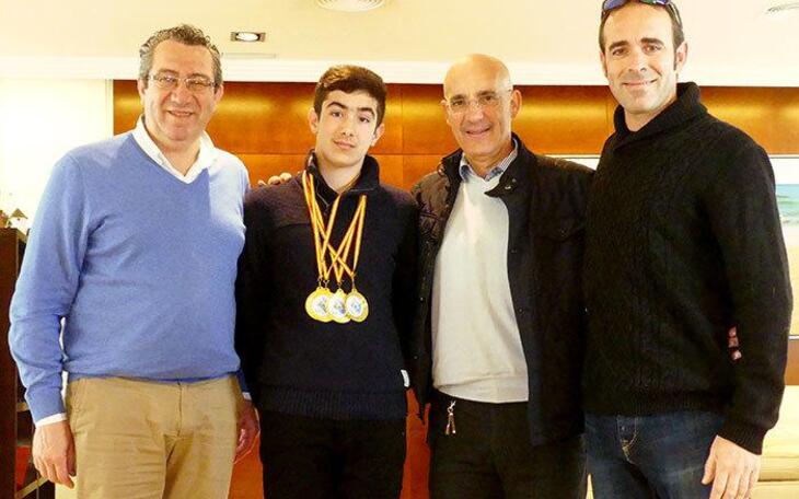 Carlos Rogel, 4 medallas de oro en el Campeonato de España de Salvamento y Socorrismo