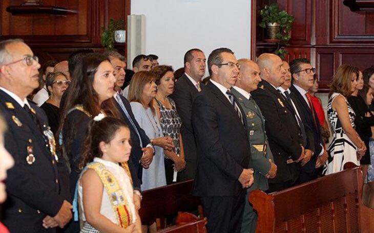 Benidorm celebra un año más la festividad de la Virgen del Pilar, patrona de la Guardia Civil 
