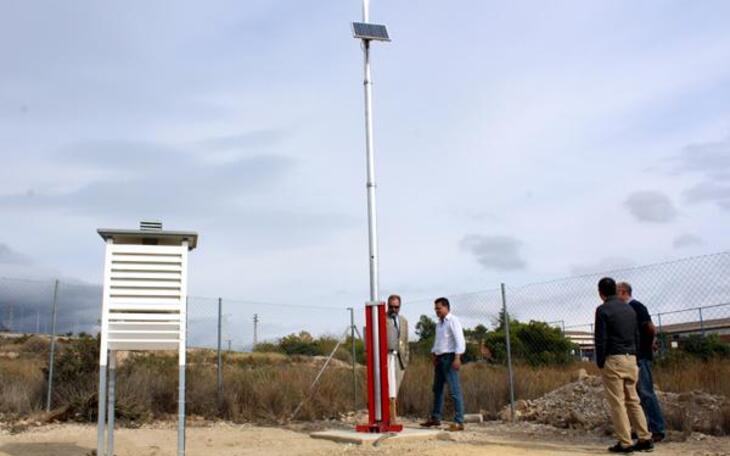 AEMET instala una nueva estación meteorológica en Benidorm que transmitirá datos en tiempo real