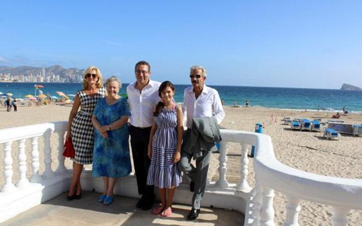 Benidorm, set de rodaje de dos capítulos de la serie ‘Cuéntame’