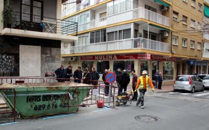 Benidorm empieza las obras que mejorarán la imagen de la parte alta de Los Almendros