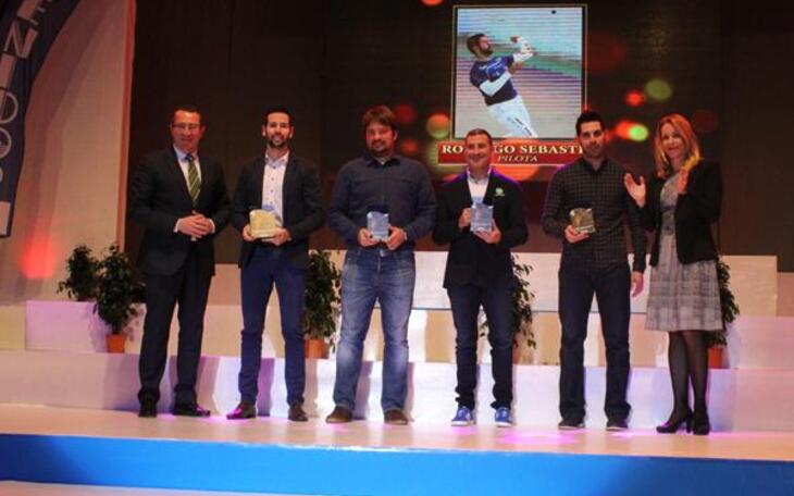 Liliana Fernández Steiner y Rodrigo Sebastiá, premiados como mejores deportistas en la V Gala del Deporte 