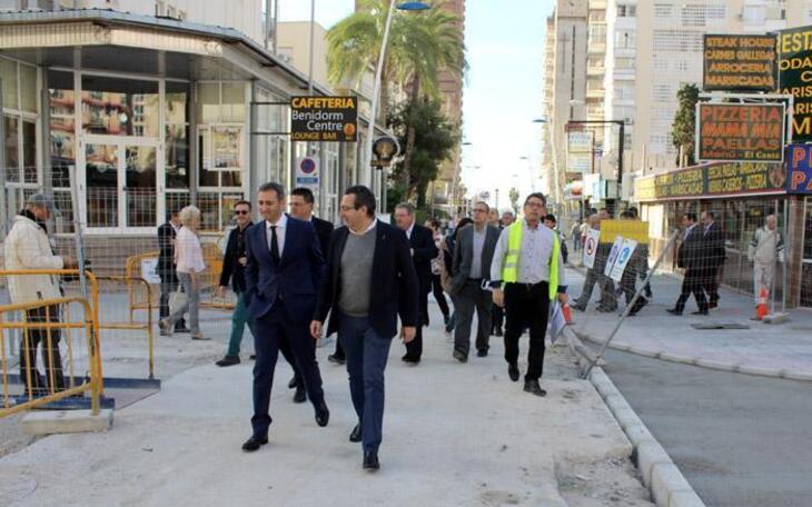 Las obras de mejora de pluviales de Orts Llorca estarán finalizadas para Semana Santa 