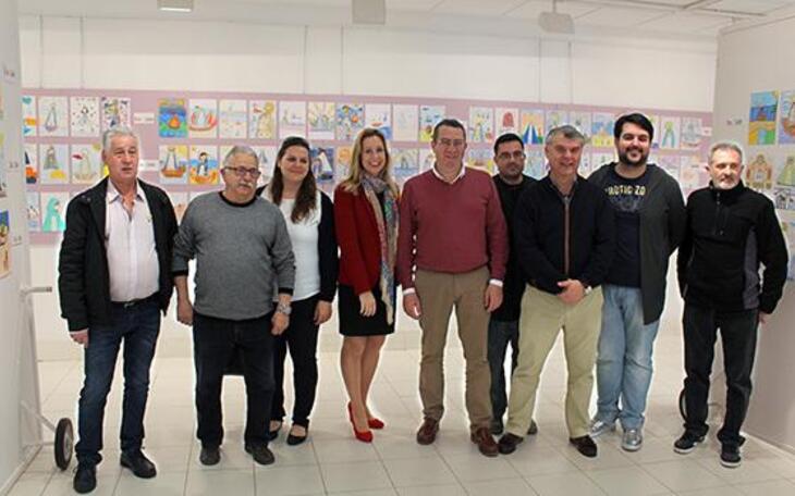 La Casa del Fester acoge la exposición de dibujos escolares de ‘La Barqueta’