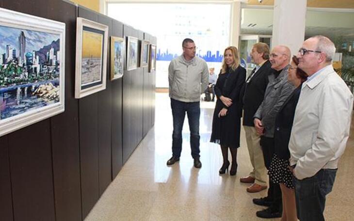 Inaugurada la exposición de Rafael Molina en el Espai d’Art