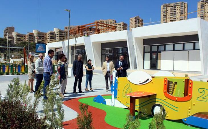 Benidorm abre al público una nueva zona de ocio y esparcimiento en la avenida Villajoyosa
