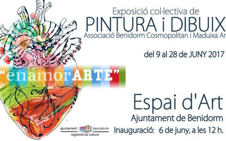 La exposición ‘enamorARTE’ se inaugura este viernes en el Espai d’Art de Benidorm