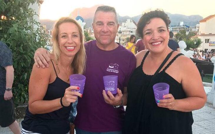 La Associació de Penyes protagoniza la verbena más limpia y sostenible en el Castell