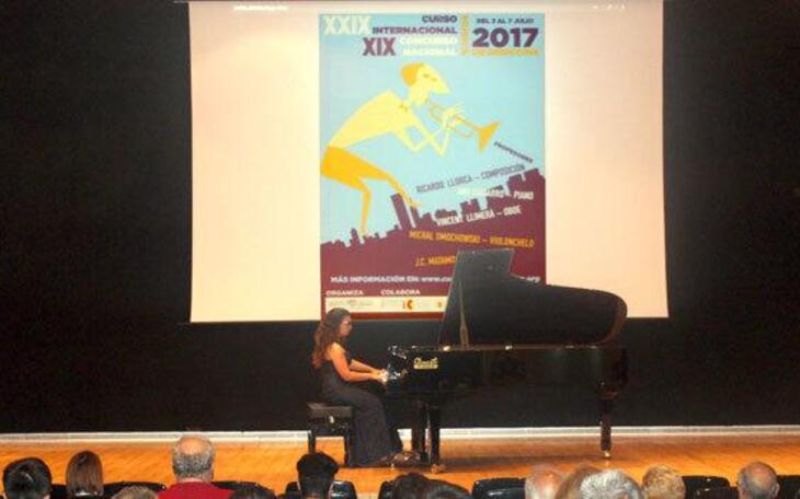 Un recital de piano de Mar Valor abre los conciertos del XXIX Curso Internacional de Música de Benidorm 