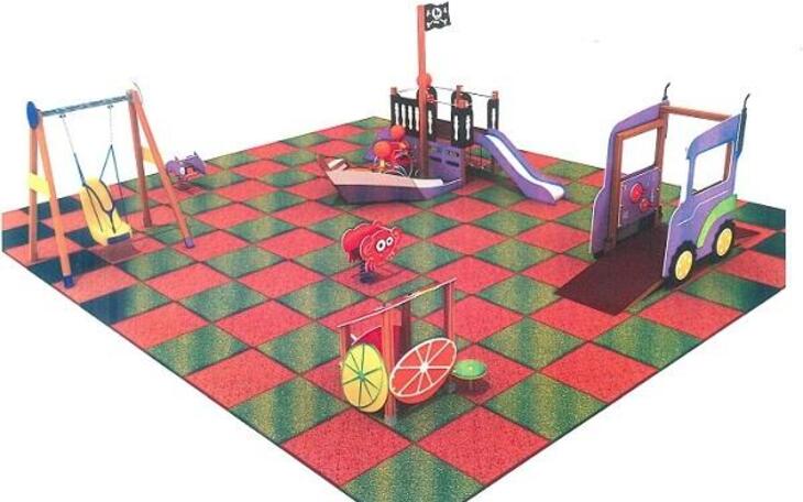 Escena Urbana amplía la zona infantil de la Plaza de l’Infant con juegos adaptados