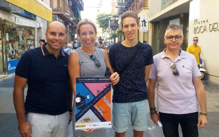 La figura del peatón se reivindica en la Semana Europea de la Movilidad de Benidorm