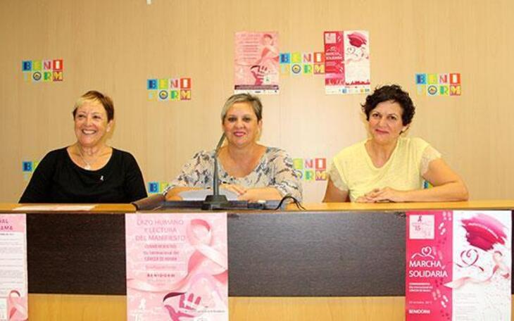 Apoyo “incondicional” de Benidorm a las mujeres que luchan contra el cáncer de mama