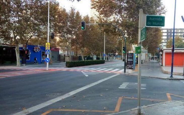 Compromís logra que se semaforice un cruce en la Avenida Mediterráneo de Benidorm