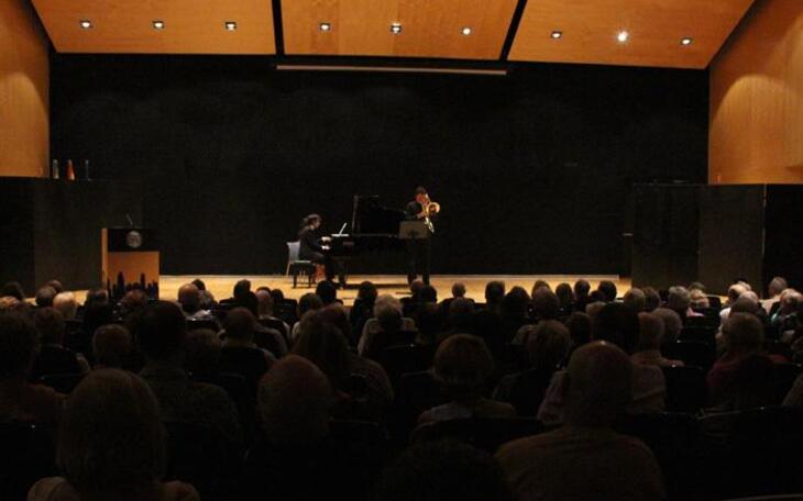 Un concierto de trombón y piano pone el broche de oro al ciclo ‘Grandes Recitales 2017’