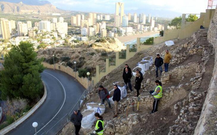 Benidorm aspira a lograr fondos europeos para musealizar el ‘castellum’ del Tossal de La Cala