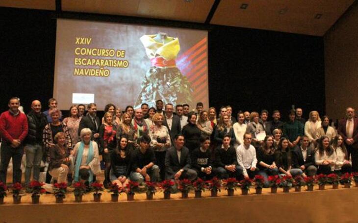 El Jardín By Di Marco, La Cava Aragonesa, Hotel Castilla y la AAVV de Els Tolls, ganadores del Escaparatismo y Engalanamiento Navideño