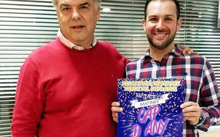 La Associació de Penyes propone empezar la Nochevieja con un ‘mañaneo-tardeo’ en la Plaza de la Navidad