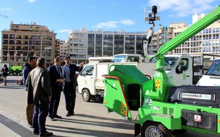 El mantenimiento de parques y jardines será más sostenible al incorporar vehículos eléctricos