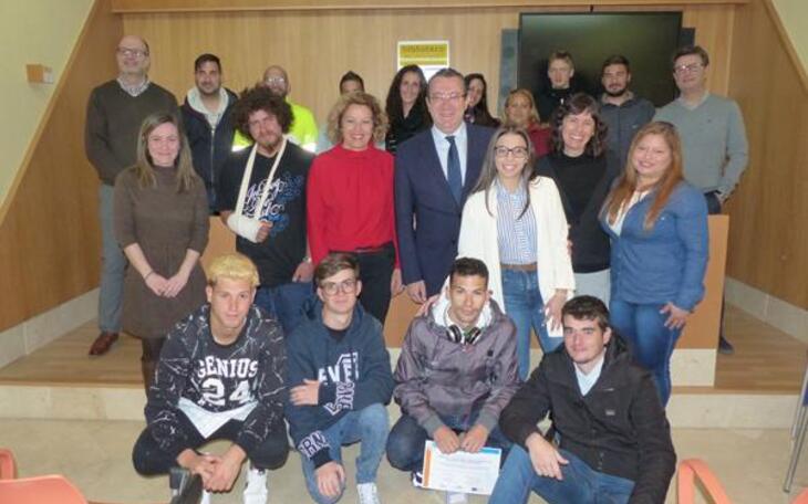 Clausura del curso sobre paisajismo y mantenimiento de espacios turísticos verdes