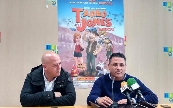 El musical de éxito “Tadeo Jones” llega a Benidorm el viernes 30 de marzo 