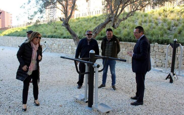 Escena Urbana instala una zona biosaludable en el Parque de Foietes