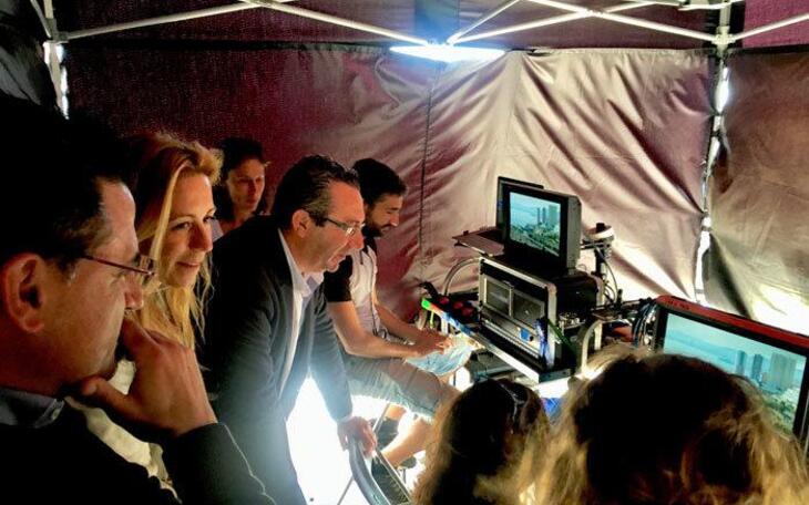 Benidorm despide el rodaje de la serie ‘Fugitiva’