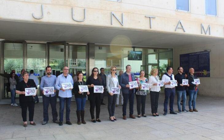 Benidorm muestra su repulsa ante el último asesinato machista