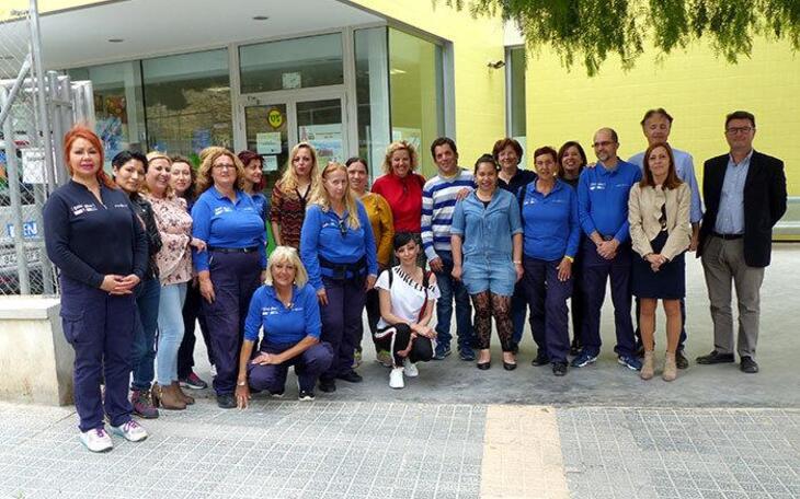 Entrega de diplomas en las Escoles d’Ocupación Et Formem Benidorm