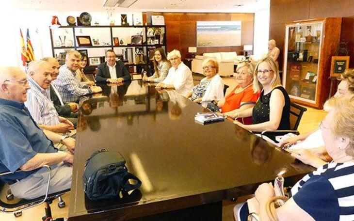Recepción a la Casa de la Mancha con motivo de la Semana Cultural Manchega