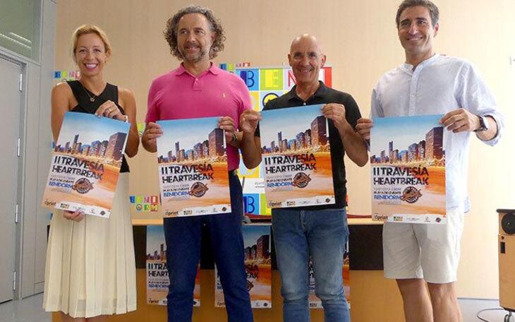 El 15 de julio se disputará la II Travesía Heartbreak a nado en la playa de Levante