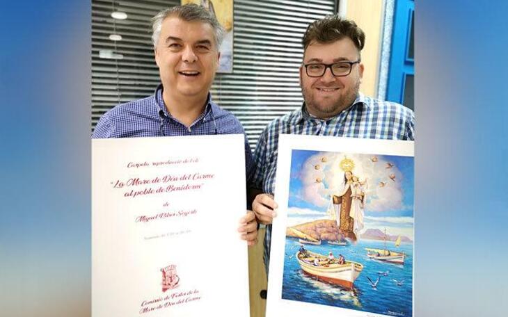 Benidorm ultima la tradicional procesión marinera y ofrenda a la Virgen del Carmen