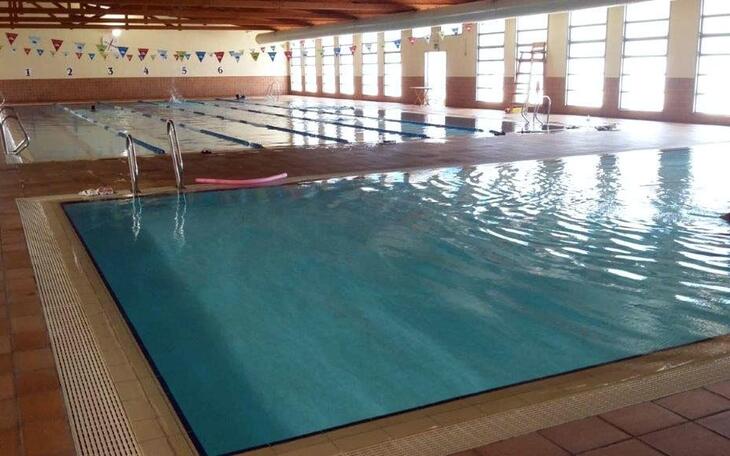 Piscina del Palau, a pleno rendimiento tras el acondicionamiento de sus vestuarios