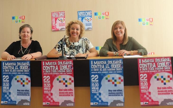 ‘II Marcha Solidaria Contra el Olvido’ organizada por la Asociación de Vecinos Mont Benidorm a beneficio de AFA Marina Baixa  