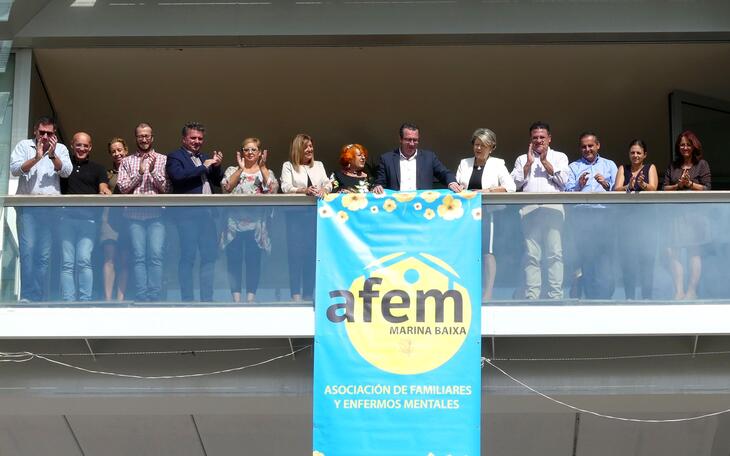 Benidorm suma su voz a AFEM y reclama educar para frenar el avance de las enfermedades mentales y lograr la inclusión
