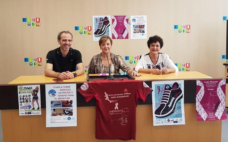 Anémona prepara actividades en Benidorm y comarca con motivo del Día Internacional del Cáncer de Mama