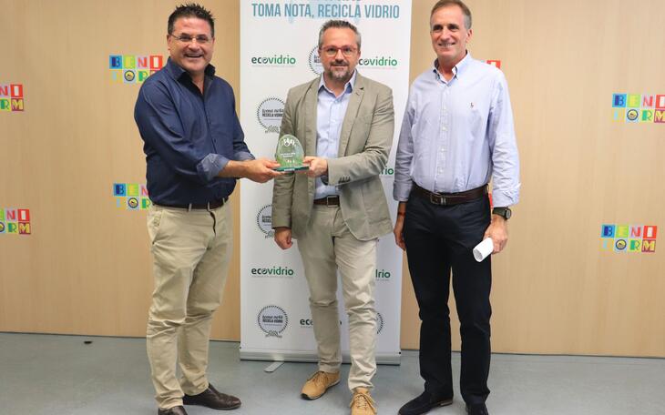 Benidorm recicla 1.200 toneladas de vidrio en verano y vuelve a marcar un nuevo record
