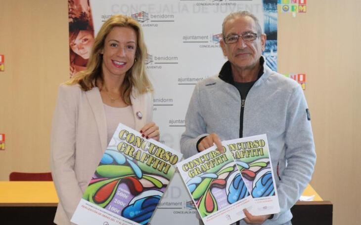 Juventud presenta una nueva edición del ‘Concurso de Graffiti’ para promover el arte urbano en Benidorm