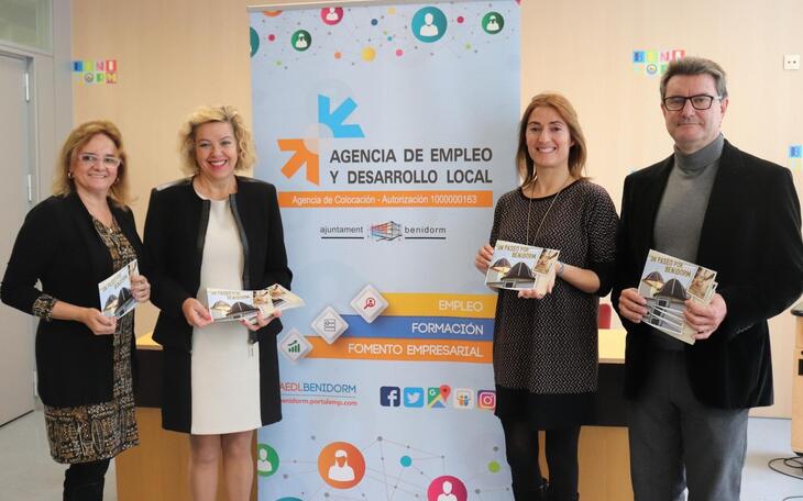 Empleo edita el folleto ‘Un paseo por Benidorm’ elaborado por alumnos del Taller de Empleo Benidorm VI