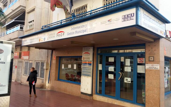 Benidorm completa la accesibilidad de todas las extensiones administrativas actuando en la de Foietes