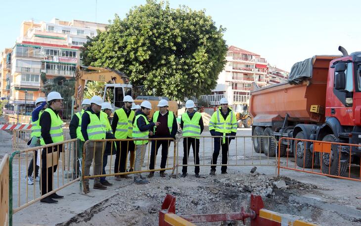 Las obras de Mediterráneo se centran ya en la sustitución de las infraestructuras hidráulicas
