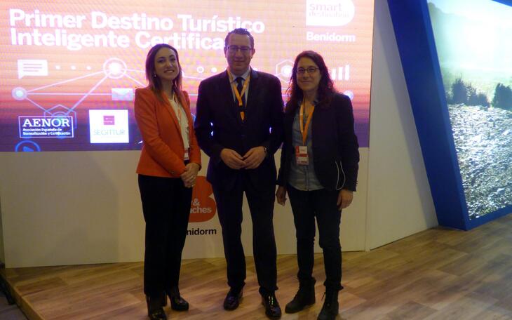 Benidorm se posiciona en Fitur como destino cinematográfico para productores y turistas