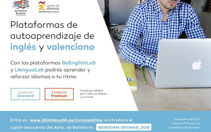 El Ayuntamiento y la UMH amplían el convenio para fomentar el aprendizaje online de inglés y valenciano 