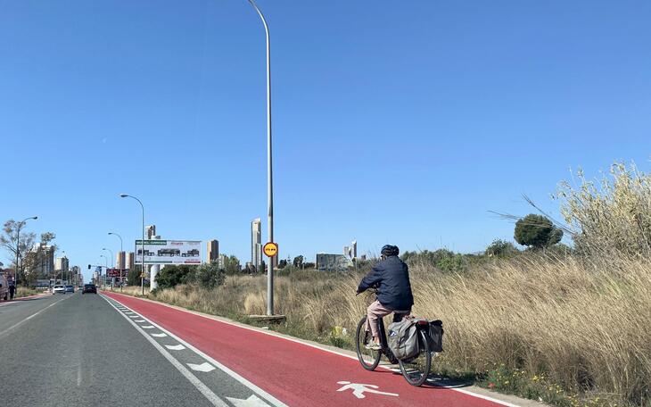 Las obras del ‘Anillo Ciclista’ llegan a Bernat de Sarrià y en breve lo harán a la avenida Europa