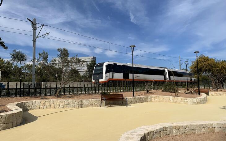 Más zonas verdes en el barrio de Els Tolls con la ampliación del parque de Els Ametlers