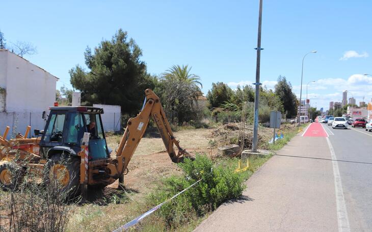 Escena Urbana adecúa el entorno del cruce de ‘l’Estanquet’ y estudia plantar más palmeras en la Comunidad Valenciana
