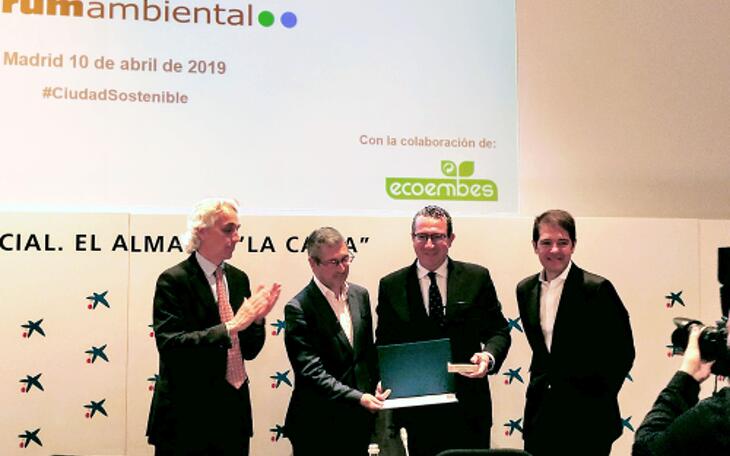‘Benidorm obtiene el premio “Ciudad Sostenible” en la categoría de ciclo hídrico por Dinapsis, el centro de innovación de Hidraqua