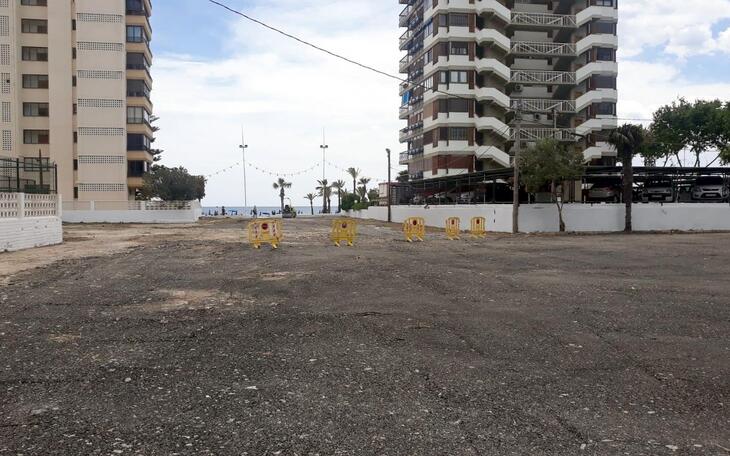 El Ayuntamiento abre el aparcamiento situado en el solar del antiguo edificio Las Terrazas